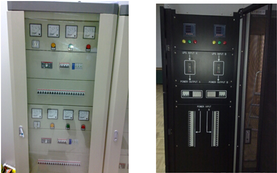 配电系统：市电电源、UPS电源、精密空调、防雷接地、配电柜